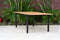 Amazonia Outdoor Teak Dining Set Amazonia Bowery Rectangular Patio Garden Dining Table | Extendable and Teak Finish | Durable and Ideal for Indoors and Outdoors | Black Aluminum