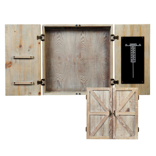 American Legend Darting AMERICAN LEGEND - Barnwood Dartboard Cabinet - AL6000W