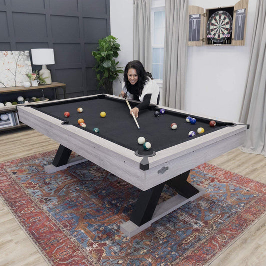 American Legend Gameroom AMERICAN LEGEND - 90" Kirkwood Billiard Table - AL3010W