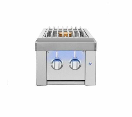 American Made Grill Burners Natural Gas American Made Grills Estate Double Side Burner Natural Gas - ESTSB2 ( NG/LP )