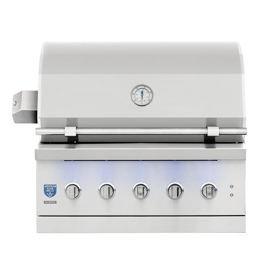American Made Grills Luxury Gas Grill Propane American Made Grills Encore 36-Inch Hybrid Grill - Propane - ENC36 | Built-In