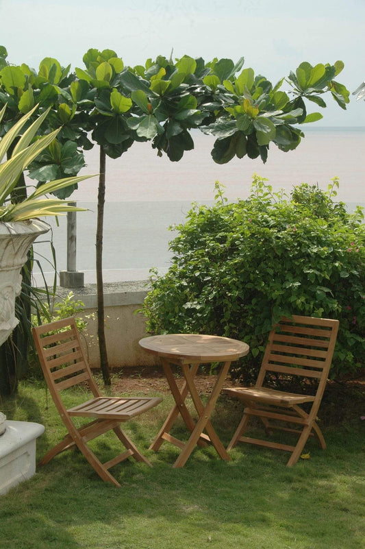 Anderson Teak Bistro Set Anderson Teak Bahama Andrew 3-Pieces Bistro Set