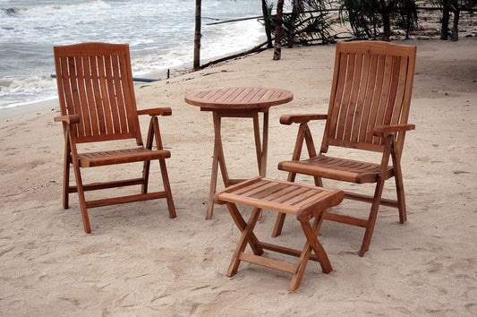 Anderson Teak Bistro Set Anderson Teak Bahama Katana 4-Pieces Set