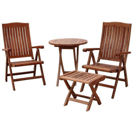 Anderson Teak Bistro Set Anderson Teak Bahama Katana 4-Pieces Set