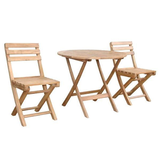 Anderson Teak Bistro Set Anderson Teak Chester Alabama 3-Pieces Bistro Set
