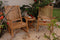 Anderson Teak Bistro Set Anderson Teak Del-Amo Bahama 3-Pieces Set with Folding Round Side Table