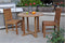 Anderson Teak Bistro Set Anderson Teak - Montage Saratoga 3-Pieces Dining Set ( SET-211 ) | Teak Wood Round Dining Table