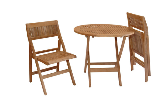 Anderson Teak Bistro Set Anderson Teak Windsor 3-pieces Round Bistro Set