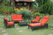 Anderson Teak Chaise Lounge Anderson Teak Bellagio 6-Pieces Deep Seating Set