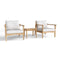 Anderson Teak Conversation Set Anderson Teak Amalfi Relax3-Piece Deep Seating Collection