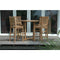 Anderson Teak Outdoor Bar Furniture Anderson Teak Bahama Avalon 5-Pieces Round Bar Set