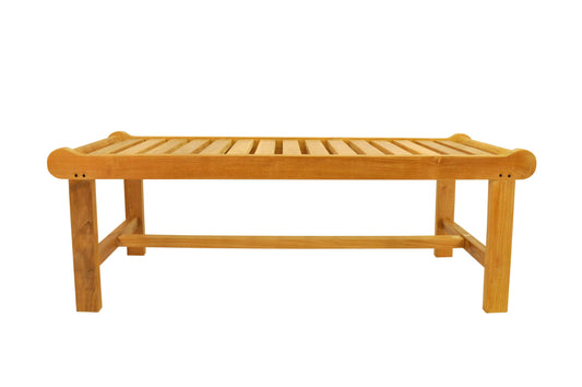 Anderson Teak Outdoor Bench Anderson Teak Cambridge 2-Seater Backless Bench