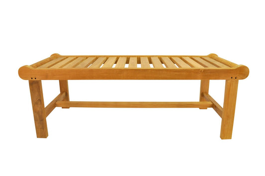 Anderson Teak Outdoor Bench Anderson Teak Cambridge 2-Seater Backless Bench