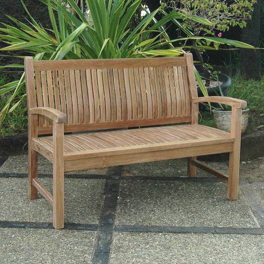 Anderson Teak Outdoor Bench Anderson Teak Sahara 2-Seater Bench