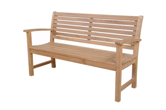 Anderson Teak Outdoor Bench Anderson Teak Victoria 3-Seater Bench