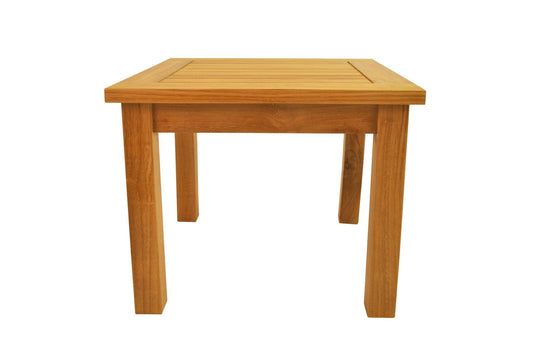 Anderson Teak Outdoor Coffee Table Anderson Teak Bahama 35" Square Table Small Slats