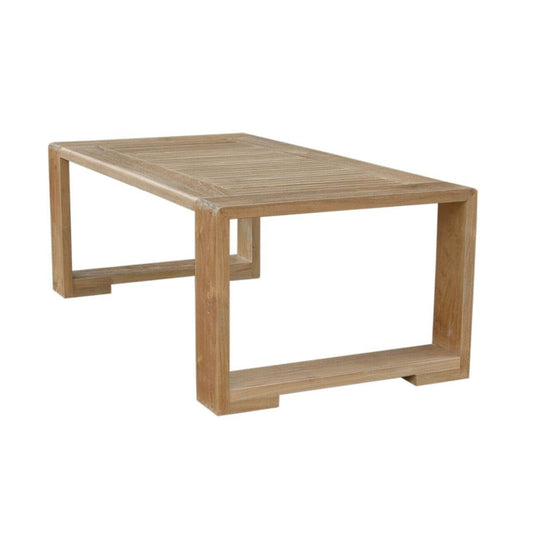Anderson Teak Outdoor Coffee Table Anderson Teak Capistrano Rectangular Coffee Table