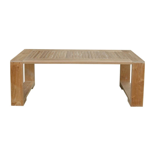 Anderson Teak Outdoor Coffee Table Anderson Teak Capistrano Rectangular Coffee Table