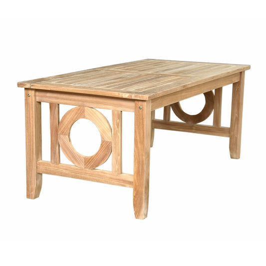 Anderson Teak Outdoor Coffee Table Anderson Teak Natsepa Rectangular Coffee Table