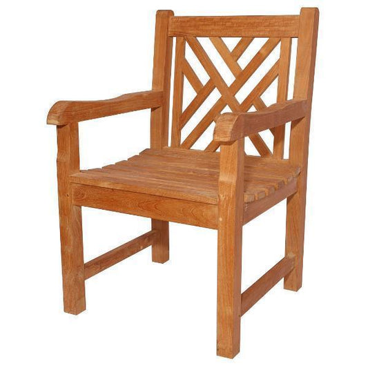 Anderson Teak Outdoor Dining Chairs Anderson Teak Vilano Dining Armchair