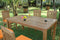 Anderson Teak Outdoor Dining Set Anderson Teak - Montage Saratoga 7-Pieces Dining Set ( SET-201 ) | Teak Wood Rectangle Dining Table