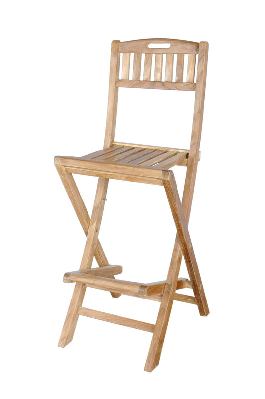 Anderson Teak Outdoor Folding Chairs Anderson Teak Altavista Folding Bar Chair