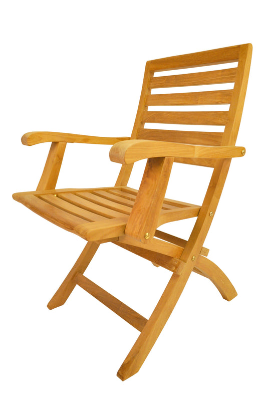 Anderson Teak Outdoor Folding Chairs Anderson Teak Andrew Folding Armchair (sell & price per 2 chairs only)