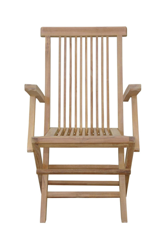 Anderson Teak Outdoor Folding Chairs Anderson Teak Bristol Folding Armchair