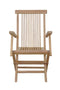 Anderson Teak Outdoor Folding Chairs Anderson Teak Bristol Folding Armchair