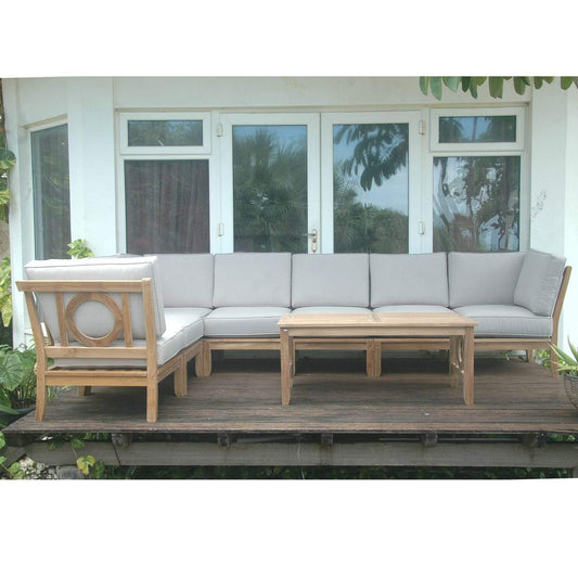 Anderson Teak Outdoor Modular Anderson Teak Natsepa 8-Pieces Modular Set