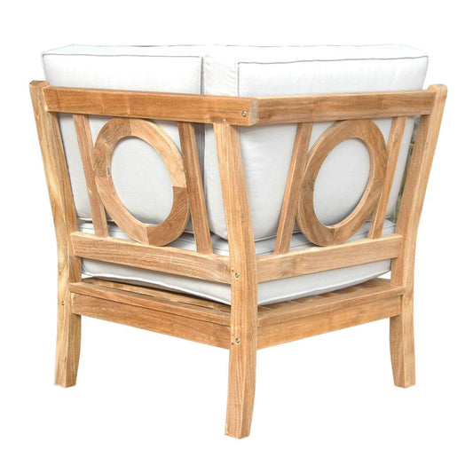 Anderson Teak Outdoor Modular Anderson Teak Natsepa Corner Modular Deep Seating