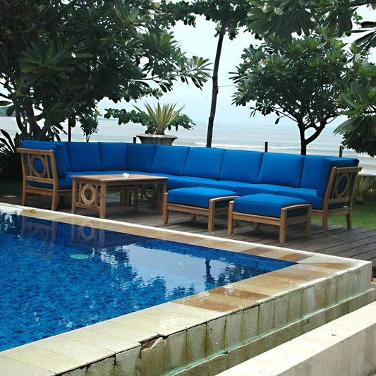 Anderson Teak Outdoor Modular Anderson Teak Natsepa11-Pieces Modular Set