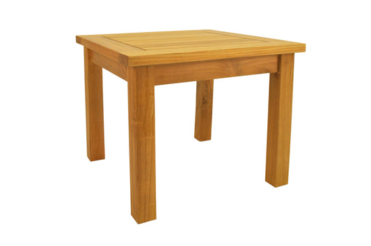 Anderson Teak Outdoor Side Table Anderson Teak Bahama 20" Square Mini Table