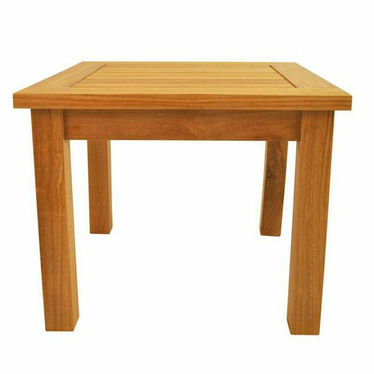 Anderson Teak Outdoor Side Table Anderson Teak Bahama 20" Square Mini Table