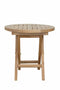 Anderson Teak Outdoor Side Table Anderson Teak Montage 20" Round Folding Table