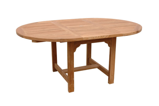 Anderson Teak Outdoor Table Anderson Teak Bahama 67" Oval Extension Table