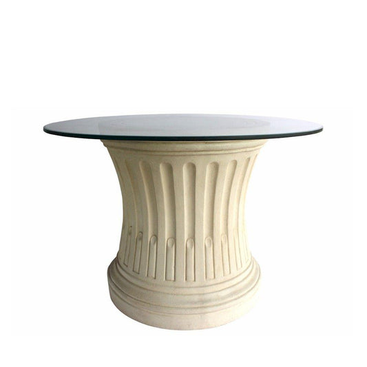 Anderson Teak Outdoor Table Anderson Teak Louis XVI Fluted Table