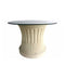 Anderson Teak Outdoor Table Anderson Teak Louis XVI Fluted Table