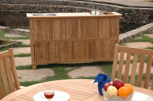 Anderson Teak Outdoor Table Anderson Teak Safari Bar Table