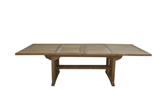 Anderson Teak Outdoor Table Anderson Teak Sahara 106" Rectangular Double Ext. Table