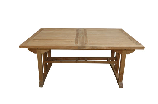 Anderson Teak Outdoor Table Anderson Teak Sahara 106" Rectangular Double Ext. Table