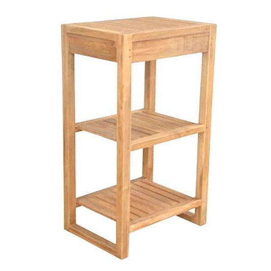 Anderson Teak Outdoor Table Anderson Teak Spa 2-Shelves Table