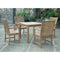 Anderson Teak Outdoor Teak Dining Set Anderson Teak Bahama Chicago 5-pieces Bistro Set