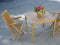 Anderson Teak Outdoor Teak Dining Set Anderson Teak Bahama Classic 3-Pieces Bistro Table