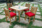 Anderson Teak Outdoor Teak Dining Set Anderson Teak Bahama Classic 5-pieces Dining Set
