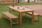 Anderson Teak Outdoor Teak Dining Set Anderson Teak Bahama Hampton 3-Pieces Dining Set