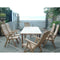 Anderson Teak Outdoor Teak Dining Set Anderson Teak Bahama Katana 7-Pieces Dining Set
