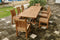 Anderson Teak Outdoor Teak Dining Set Anderson Teak Bahama Sahara 9-Pieces 10' Rectangular Dining Set