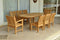 Anderson Teak Outdoor Teak Dining Set Anderson Teak Bahama Sahara 9-Pieces 78" Oval Dining Set