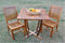 Anderson Teak Outdoor Teak Dining Set Anderson Teak Rialto 3-Pieces Dining Set